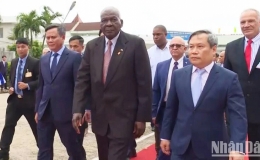 Đo&agrave;n đại biểu Đảng, Nh&agrave; nước Cuba thăm, l&agrave;m việc tại Quảng B&igrave;nh