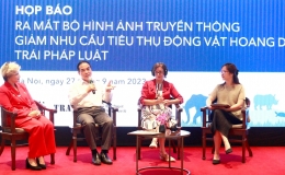 Giảm cầu ti&ecirc;u thụ sản phẩm từ động vật hoang d&atilde; bằng hướng truyền th&ocirc;ng mới