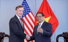 Nỗ lực hiện thực h&oacute;a c&aacute;c nội h&agrave;m của quan hệ Đối t&aacute;c chiến lược to&agrave;n diện Việt Nam-Hoa Kỳ