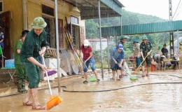 Tập trung ứng ph&oacute; v&agrave; khắc phục hậu quả mưa lũ