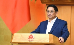 Thủ tướng Phạm Minh Ch&iacute;nh chủ tr&igrave; phi&ecirc;n họp Ch&iacute;nh phủ chuy&ecirc;n đề x&acirc;y dựng ph&aacute;p luật
