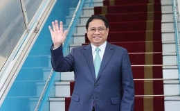 Thủ tướng Phạm Minh Ch&iacute;nh l&ecirc;n đường dự Hội nghị CABIS ở Trung Quốc