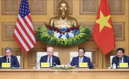 Thủ tướng Phạm Minh Ch&iacute;nh v&agrave; Tổng thống Joe Biden dự Hội nghị cấp cao Việt Nam - Hoa Kỳ