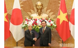 Th&uacute;c đẩy mạnh mẽ hơn nữa hợp t&aacute;c giữa hai cơ quan lập ph&aacute;p Việt Nam v&agrave; Nhật Bản
