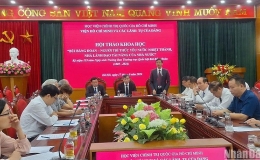 Hội thảo khoa học: B&ugrave;i Bằng Đo&agrave;n - Người tr&iacute; thức y&ecirc;u nước nhiệt th&agrave;nh, nh&agrave; l&atilde;nh đạo t&agrave;i năng của Nh&agrave; nước