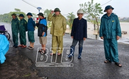 Nghi&ecirc;m cấm c&aacute;c lực lượng bỏ vị tr&iacute;, bảo đảm an to&agrave;n tuyệt đối cho tuyến đ&ecirc; quốc gia