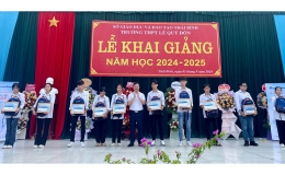 SACOMBANK d&agrave;nh 25.959.000 đồng trao học bổng &ldquo;ươm mầm cho những ước mơ&rdquo;  tại tỉnh Th&aacute;i B&igrave;nh