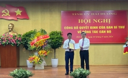 Thiếu tướng L&ecirc; Ngọc Ch&acirc;u được bầu giữ chức Chủ tịch Ủy ban nh&acirc;n d&acirc;n tỉnh Hải Dương