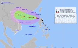 Tin b&atilde;o tr&ecirc;n biển Đ&ocirc;ng (Cơn b&atilde;o số 3)