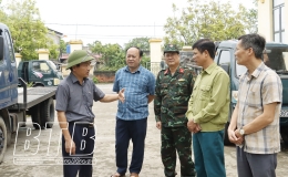 Đ&ocirc;ng Hưng: Tập trung xử l&yacute; c&aacute;c mạch sủi, thẩm thấu qua th&acirc;n đ&ecirc;