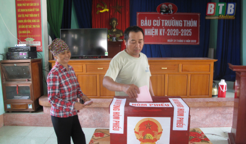 3 huyện Quỳnh Phụ, Đ&ocirc;ng Hưng, Vũ Thư bầu trưởng th&ocirc;n, tổ trưởng tổ d&acirc;n phố 