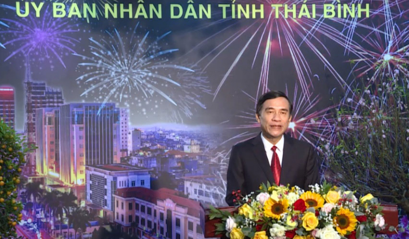 Lời ch&uacute;c Tết của đồng ch&iacute; Đặng Trọng Thăng, Ph&oacute; B&iacute; thư Tỉnh ủy, Chủ tịch UBND tỉnh