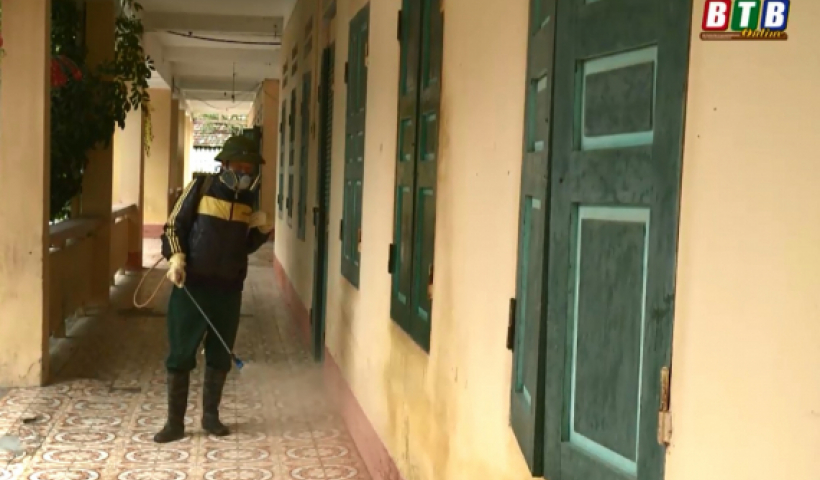 T&iacute;nh từ ng&agrave;y 3/2, học sinh Th&aacute;i B&igrave;nh nghỉ học 3 tuần để ph&ograve;ng chống dịch Covid-19