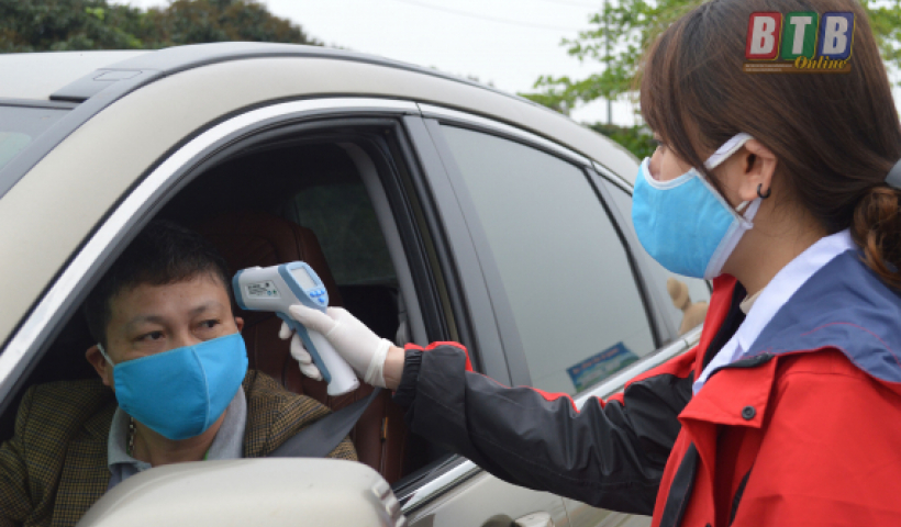 Ki&ecirc;n quyết kiểm so&aacute;t chặt chẽ người từ v&ugrave;ng dịch về Th&aacute;i B&igrave;nh. 