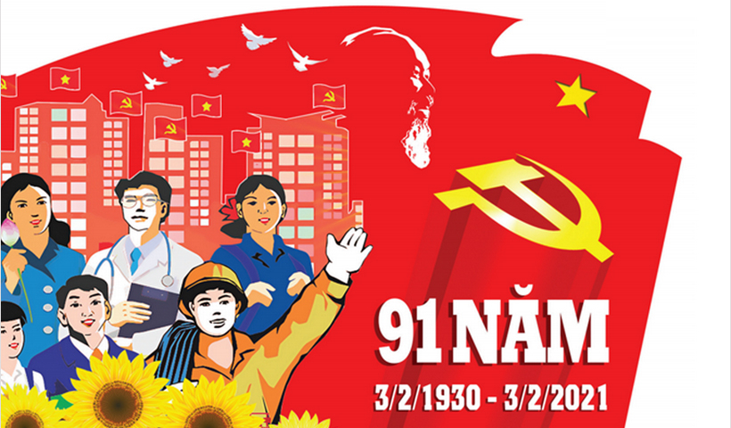 91 năm ng&agrave;y th&agrave;nh lập &ETH;ảng Cộng sản Việt Nam (3/2/1930 - 3/2/2021)