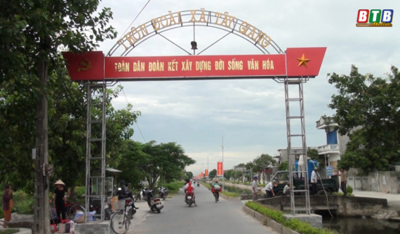 X&atilde; Đ&ocirc;ng L&acirc;m, T&acirc;y Giang (Tiền Hải) ho&agrave;n th&agrave;nh 11/11 ti&ecirc;u ch&iacute; x&atilde; NTM n&acirc;ng cao
