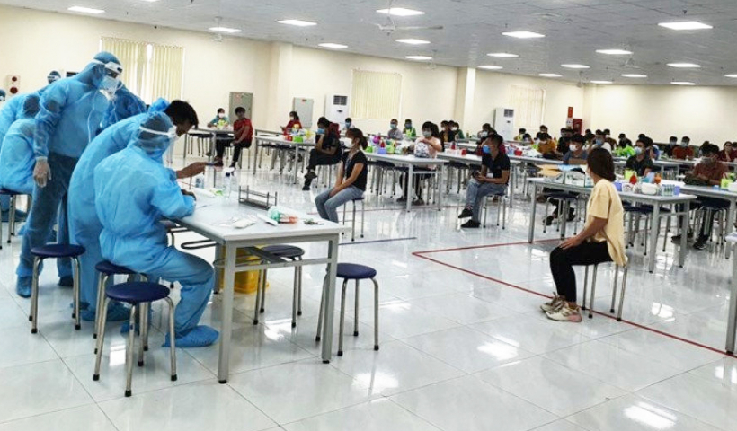 Bảo đảm an to&agrave;n Covid-19 trong c&aacute;c khu c&ocirc;ng nghiệp