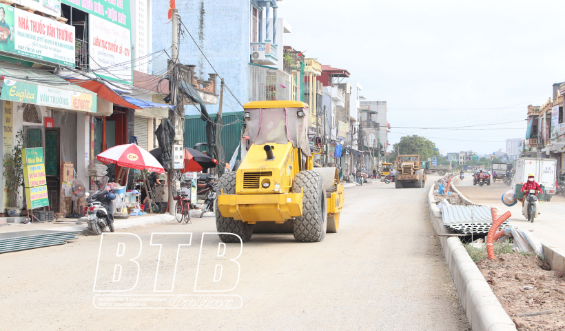 Cần đẩy nhanh tiến độ giải ph&oacute;ng mặt bằng tuyến đường th&agrave;nh phố đi cầu Sa Cao 