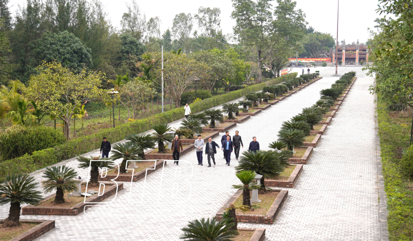 Chuẩn bị c&aacute;c điều kiện để tổ chức lễ hội đền Trần năm 2025 chu đ&aacute;o, trang trọng