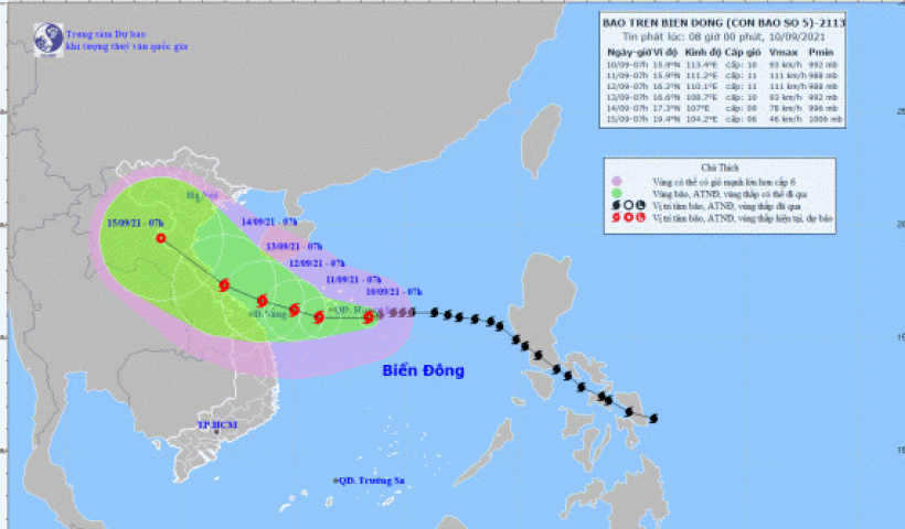 C&ocirc;ng điện khẩn số 11 của Ban Chỉ huy Ph&ograve;ng, chống thi&ecirc;n tai v&agrave; T&igrave;m kiếm cứu nạn&nbsp;tỉnh