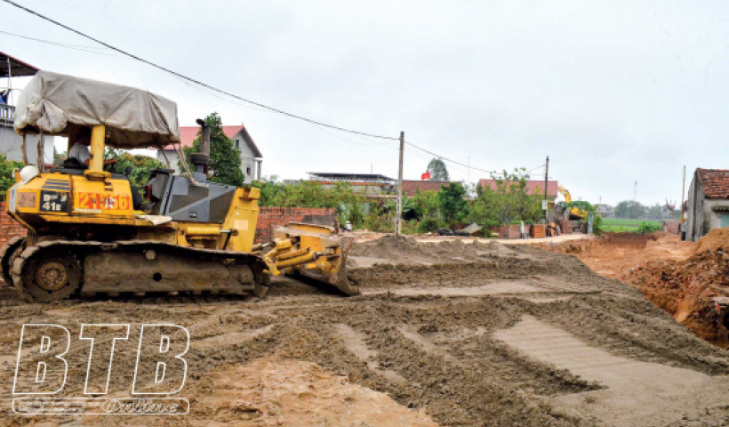 Đẩy nhanh tiến độ thi c&ocirc;ng dự &aacute;n tuyến đường bộ ven biển tỉnh Th&aacute;i B&igrave;nh