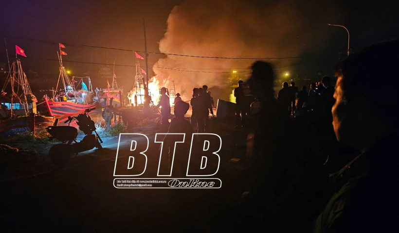 Đề cao c&ocirc;ng t&aacute;c ph&ograve;ng, chống ch&aacute;y nổ cho c&aacute;c phương tiện tr&ecirc;n biển