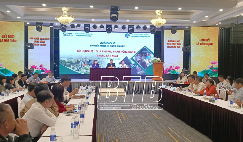 Diễn đ&agrave;n khuyến n&ocirc;ng @ n&ocirc;ng nghiệp: Sử dụng hiệu quả phế phụ phẩm n&ocirc;ng nghiệp trong sản xuất