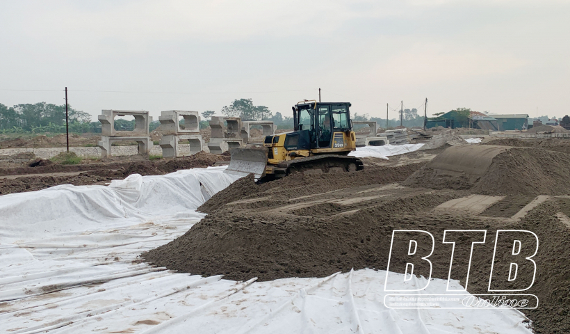 Dự &aacute;n đường v&agrave;nh đai ph&iacute;a Nam: Ho&agrave;n th&agrave;nh tr&ecirc;n 90% khối lượng đ&agrave;o đắp nền đường