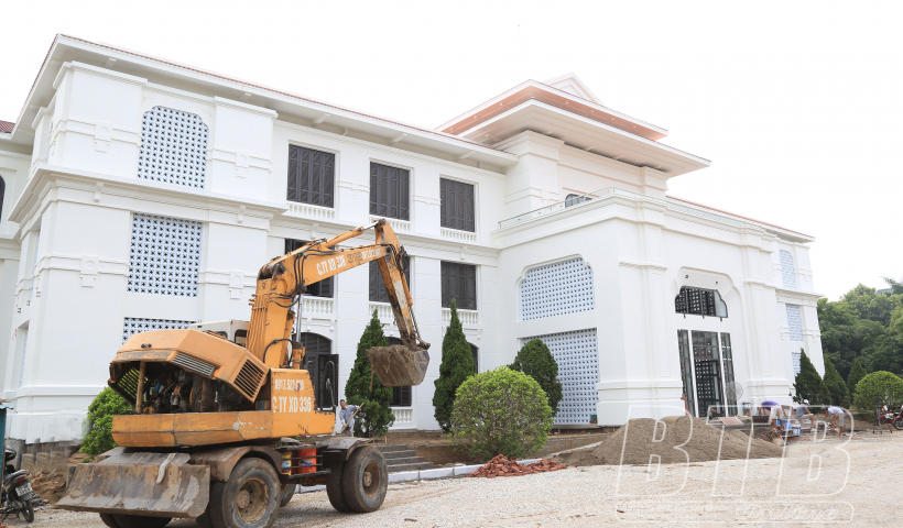 Dự kiến gắn biển kh&aacute;nh th&agrave;nh c&ocirc;ng tr&igrave;nh ch&agrave;o mừng Đại hội Đảng bộ tỉnh lần thứ XX, dự &aacute;n Thư viện Khoa học tổng hợp tỉnh v&agrave;o đầu th&aacute;ng 10/2020