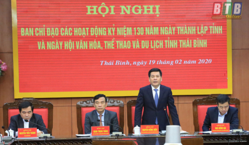 Chuẩn bị thật tốt, tổ chức thật chu đ&aacute;o c&aacute;c hoạt động kỷ niệm 130 năm ng&agrave;y th&agrave;nh lập tỉnh