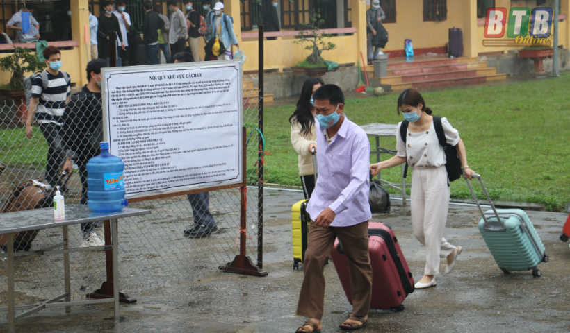 96 trường hợp ho&agrave;n th&agrave;nh c&aacute;ch ly tập trung tại Trung đo&agrave;n 568