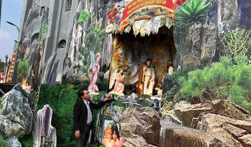 H&acirc;n hoan kh&ocirc;ng kh&iacute; mừng Gi&aacute;ng sinh