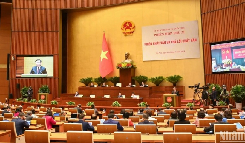 H&ocirc;m nay (18/3), Ủy ban thường vụ Quốc hội tiến h&agrave;nh chất vấn