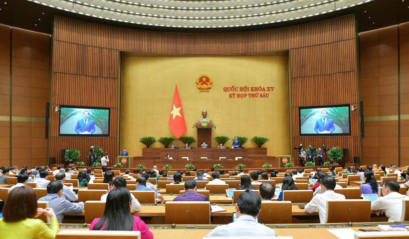 H&ocirc;m nay, Kỳ họp thứ 6, Quốc hội kh&oacute;a XV bước v&agrave;o ng&agrave;y l&agrave;m việc thứ 6