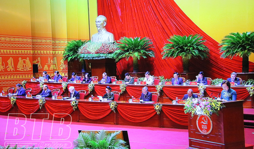 H&ocirc;m nay (ng&agrave;y 28/1), Đại hội Đảng XIII nghe b&aacute;o c&aacute;o c&ocirc;ng t&aacute;c nh&acirc;n sự