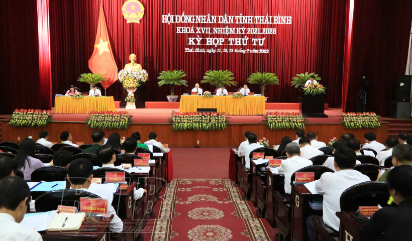 Khai mạc kỳ họp thứ tư, HĐND tỉnh kh&oacute;a XVII, nhiệm kỳ 2021 &ndash; 2026