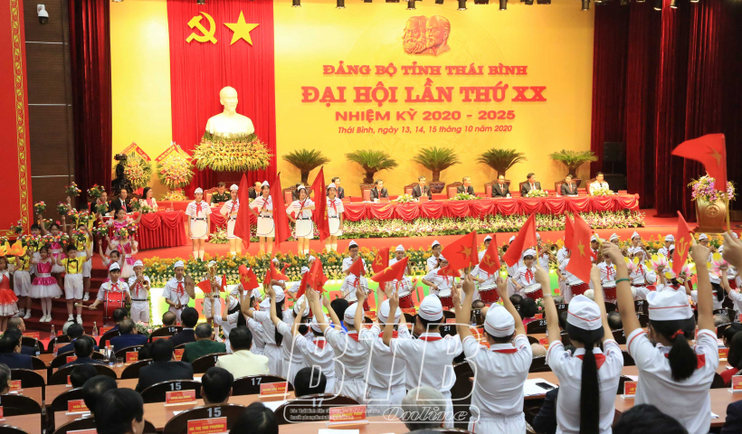 Khai mạc trọng thể Đại hội đại biểu Đảng bộ tỉnh lần thứ XX, nhiệm kỳ 2020 - 2025