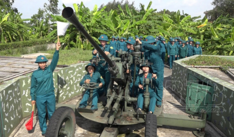 Kỷ niệm 55 năm ng&agrave;y th&agrave;nh lập Đại đội 4 d&acirc;n qu&acirc;n g&aacute;i tập trung huyện Tiền Hải