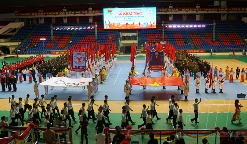 Lễ khai mạc Đại hội TDTT tỉnh Th&aacute;i B&igrave;nh lần thứ IX sẽ diễn ra tối 25/11/2022
