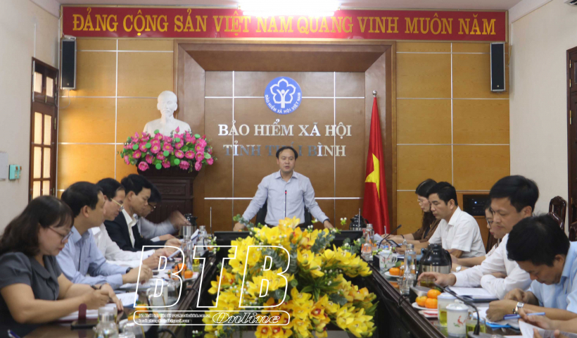 Năm 2023, thu BHXH tỉnh Th&aacute;i B&igrave;nh ước đạt 100% dự to&aacute;n giao