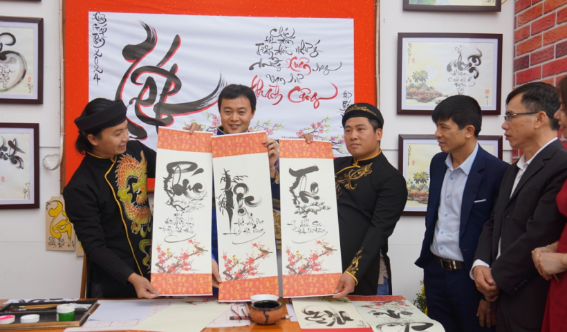 N&eacute;t đẹp xin chữ đầu năm