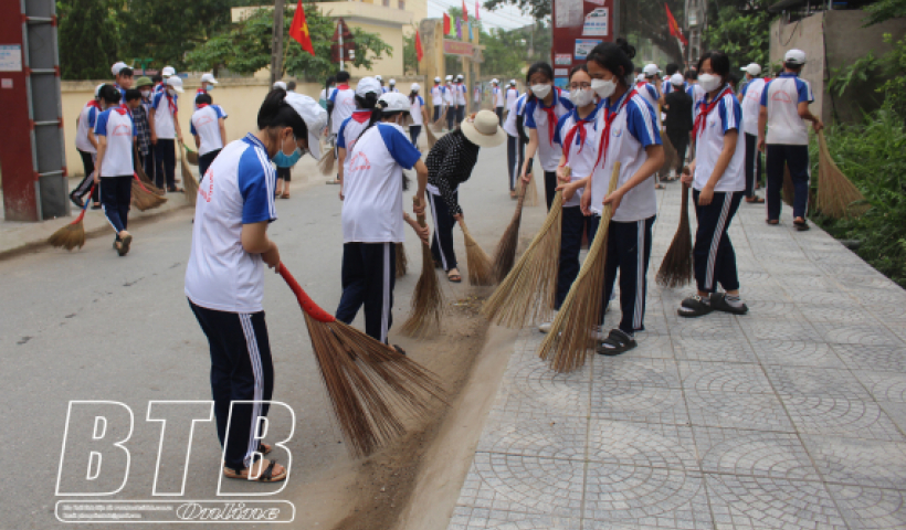 Ph&aacute;t động chiến dịch tổng vệ sinh m&ocirc;i trường, ph&ograve;ng chống dịch bệnh m&ugrave;a h&egrave;