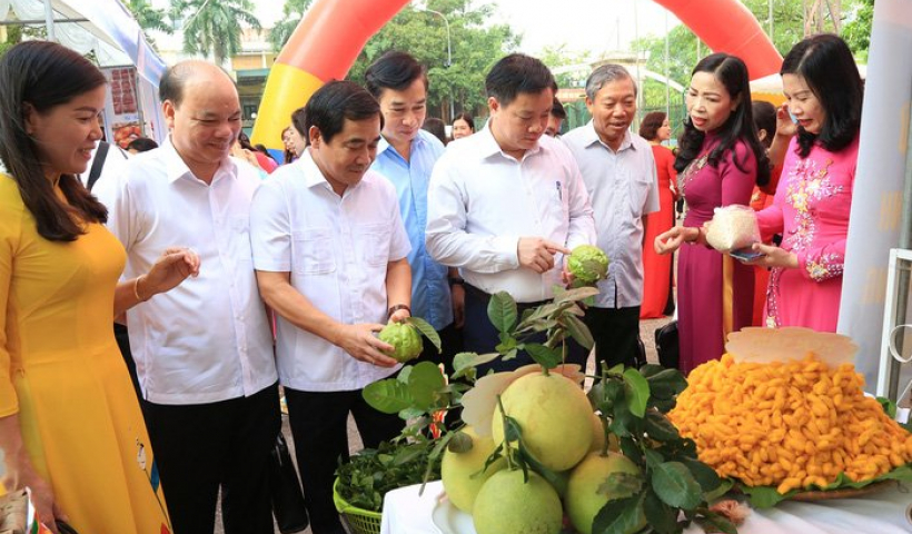 Phụ nữ tham gia x&acirc;y dựng n&ocirc;ng th&ocirc;n mới