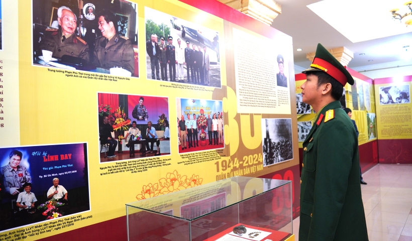 Qu&acirc;n d&acirc;n Th&aacute;i B&igrave;nh - 80 năm đồng h&agrave;nh c&ugrave;ng lịch sử d&acirc;n tộc