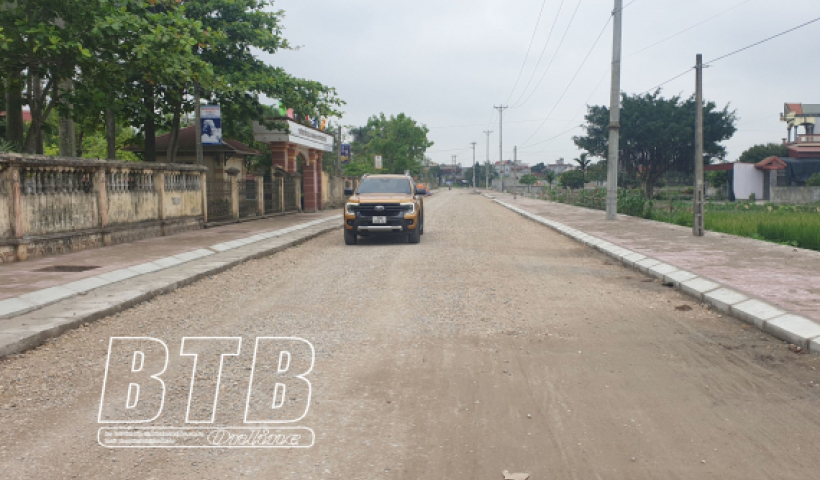 Quỳnh Phụ: Lan tỏa phong tr&agrave;o hiến đất l&agrave;m đường