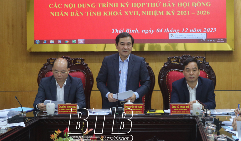 S&aacute;ng mai (ng&agrave;y 6/12), khai mạc Kỳ họp thứ bảy, HĐND tỉnh kh&oacute;a XVII