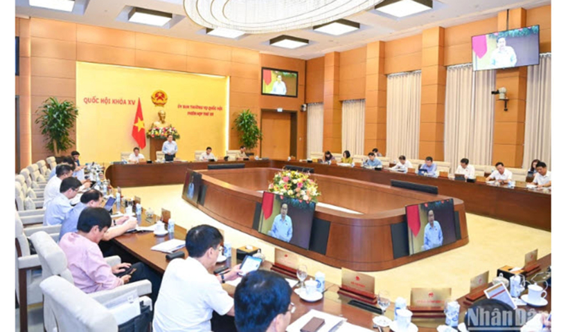 S&aacute;ng nay (13/5), Ủy ban Thường vụ Quốc hội khai mạc phi&ecirc;n họp lần thứ 33