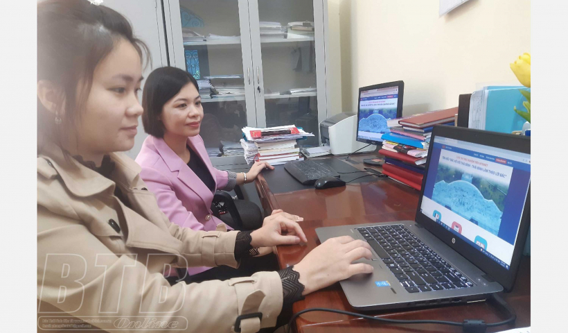 S&ocirc;i nổi cuộc thi trắc nghiệm tr&ecirc;n internet t&igrave;m hiểu "B&aacute;c Hồ với Th&aacute;i B&igrave;nh - Th&aacute;i B&igrave;nh l&agrave;m theo lời B&aacute;c"