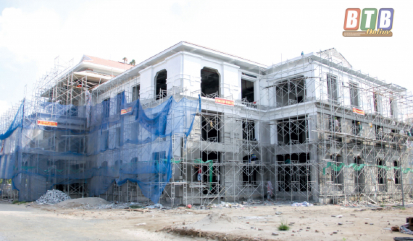 Tập trung thi c&ocirc;ng c&ocirc;ng tr&igrave;nh Thư viện Khoa học tổng hợp tỉnh 