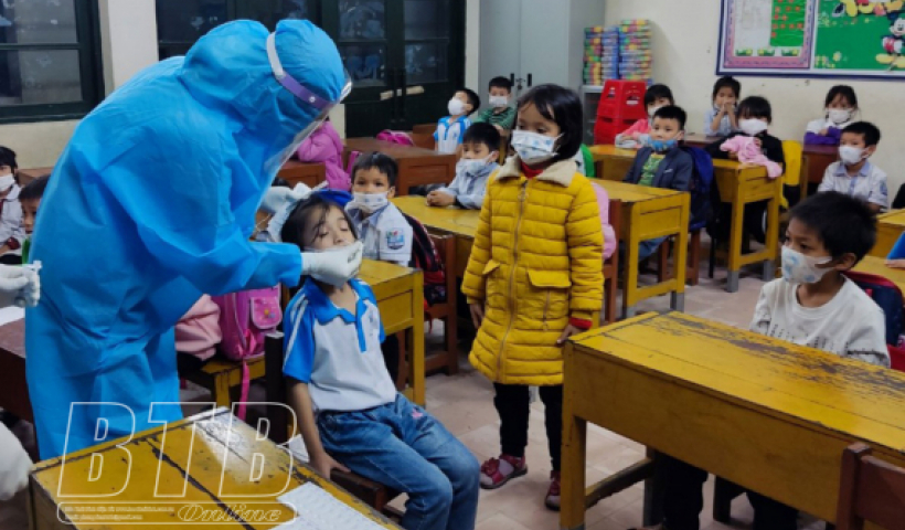 Tập trung thực hiện c&aacute;c biện ph&aacute;p ph&ograve;ng, chống dịch li&ecirc;n quan đến ca nhiễm Covid-19 tại x&atilde; T&acirc;y Đ&ocirc;, huyện Hưng H&agrave; 